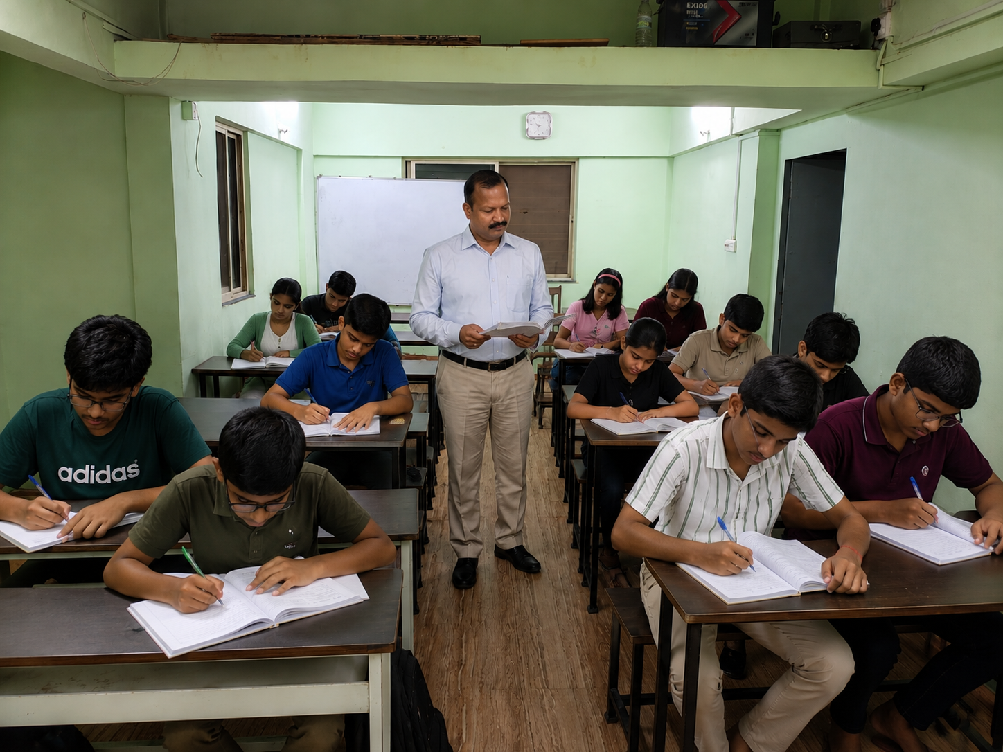 Students learning at Yash Science Academy